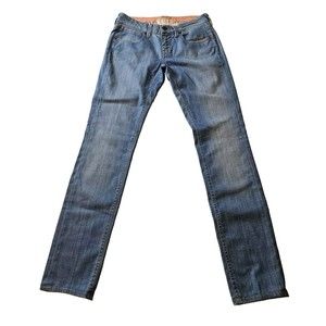 STELLA MCCARTNEY Womens Low-Rise Denim Skinny-Leg Jeans Size 28